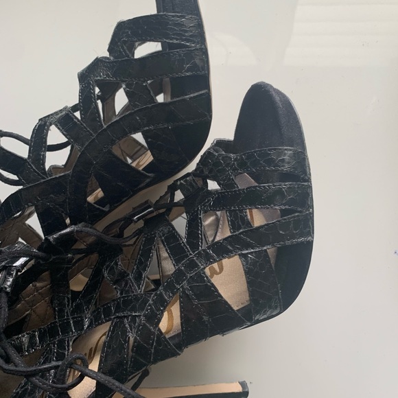 Preloved Sam Edelman Almira lace up sandals - Picture 6 of 8